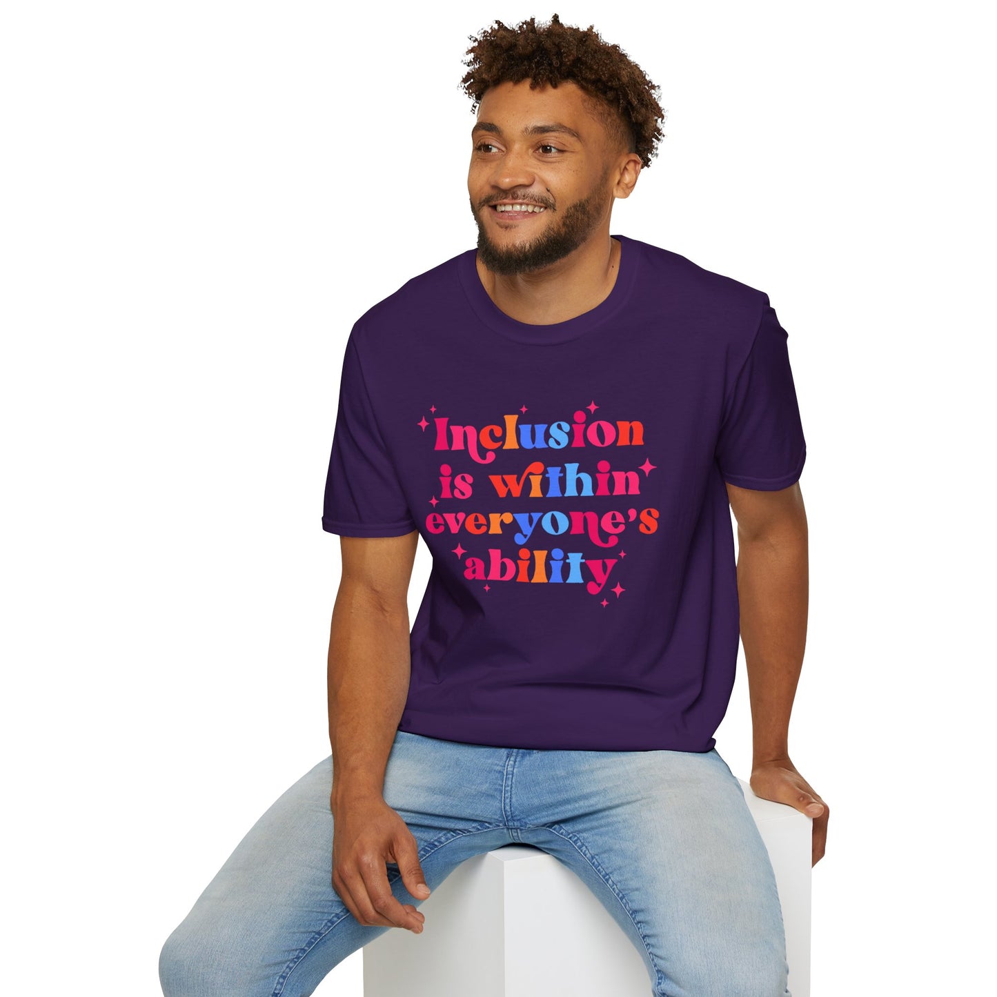 "Inclusion Is Within Everyone’s Ability" T-Shirt — Disability Awareness Tee