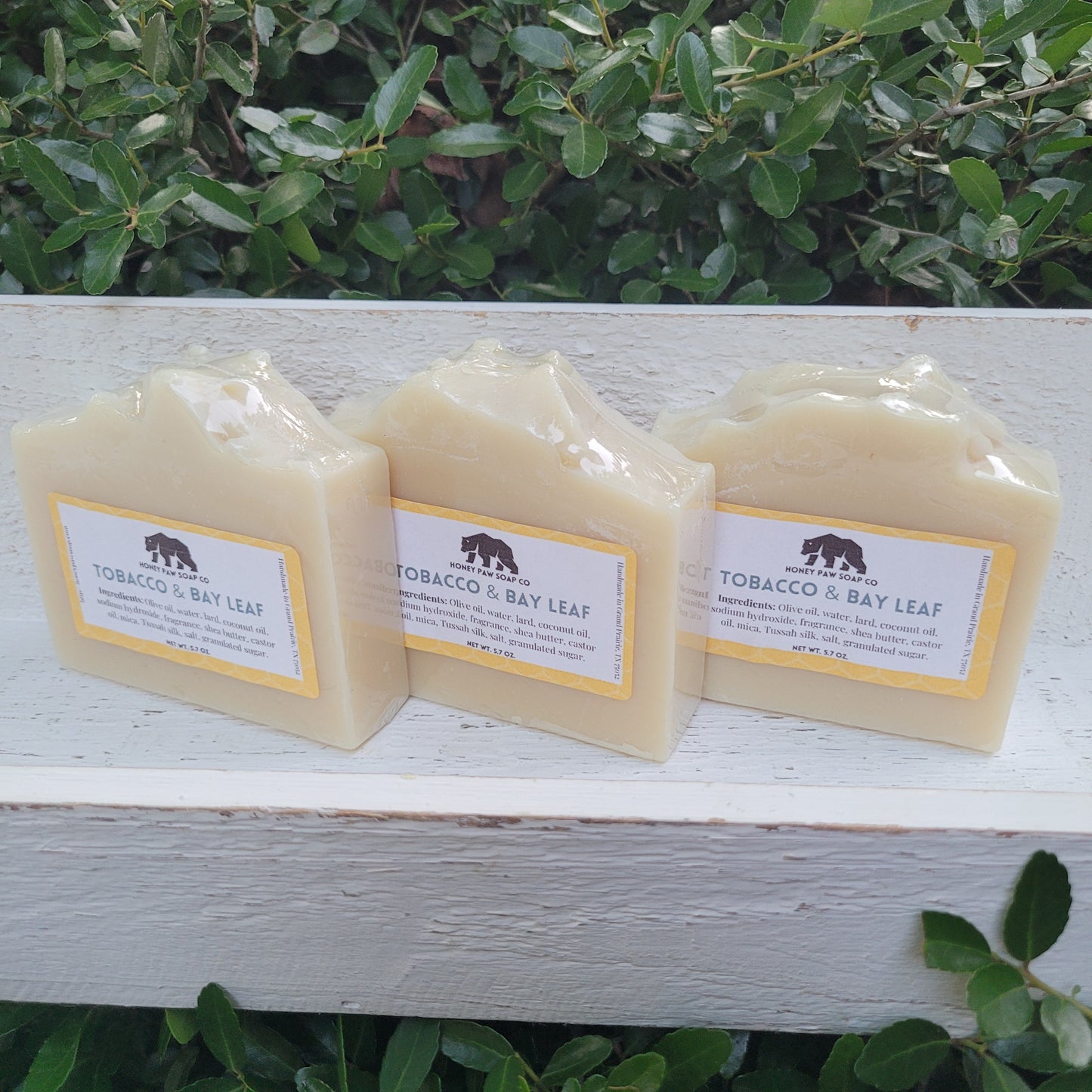 Tobacco and Bay Leaf soap