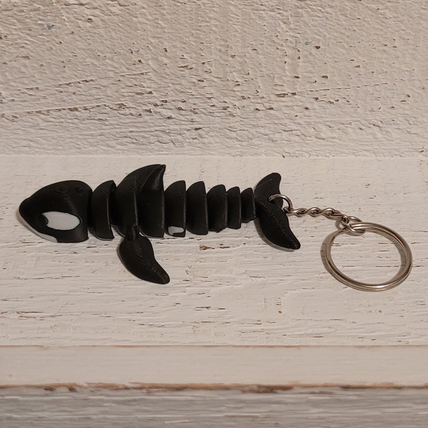 Orca Fidget – Articulated 3D Printed Keychain