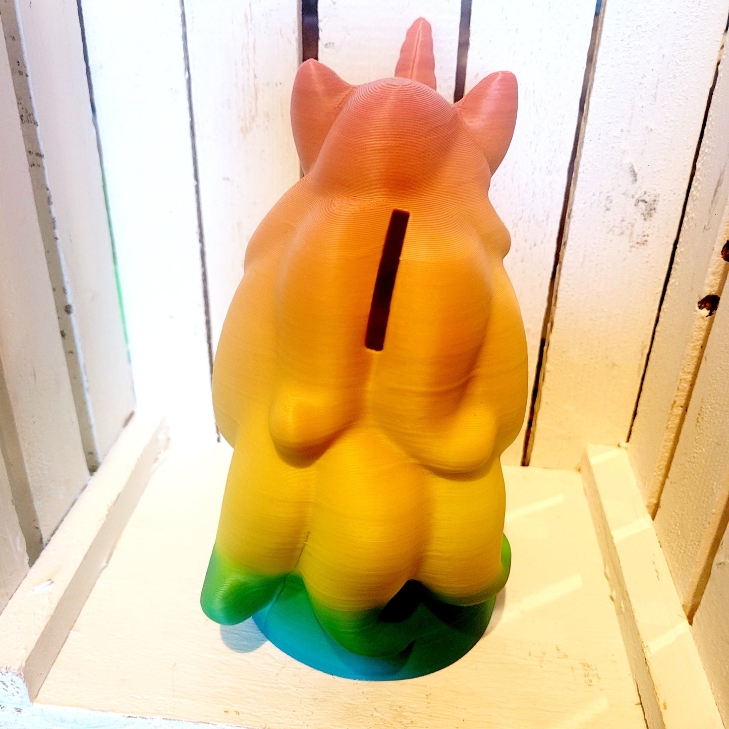 Rainbow Unicorn Coin Bank