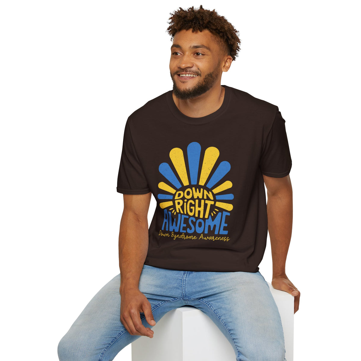 Down Right Awesome - Down Syndrome Awareness T-Shirt