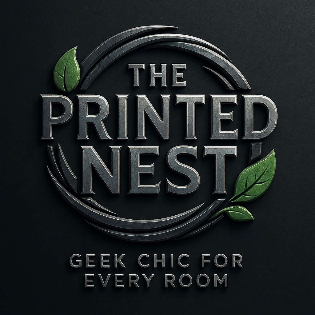The Printed Nest: Geek Chic for Every Room