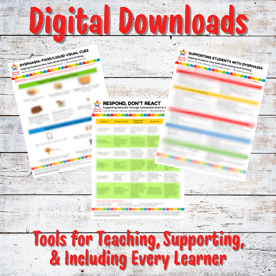 Digital Downloads: Tools for Teaching, Supporting, & Including Every Learner