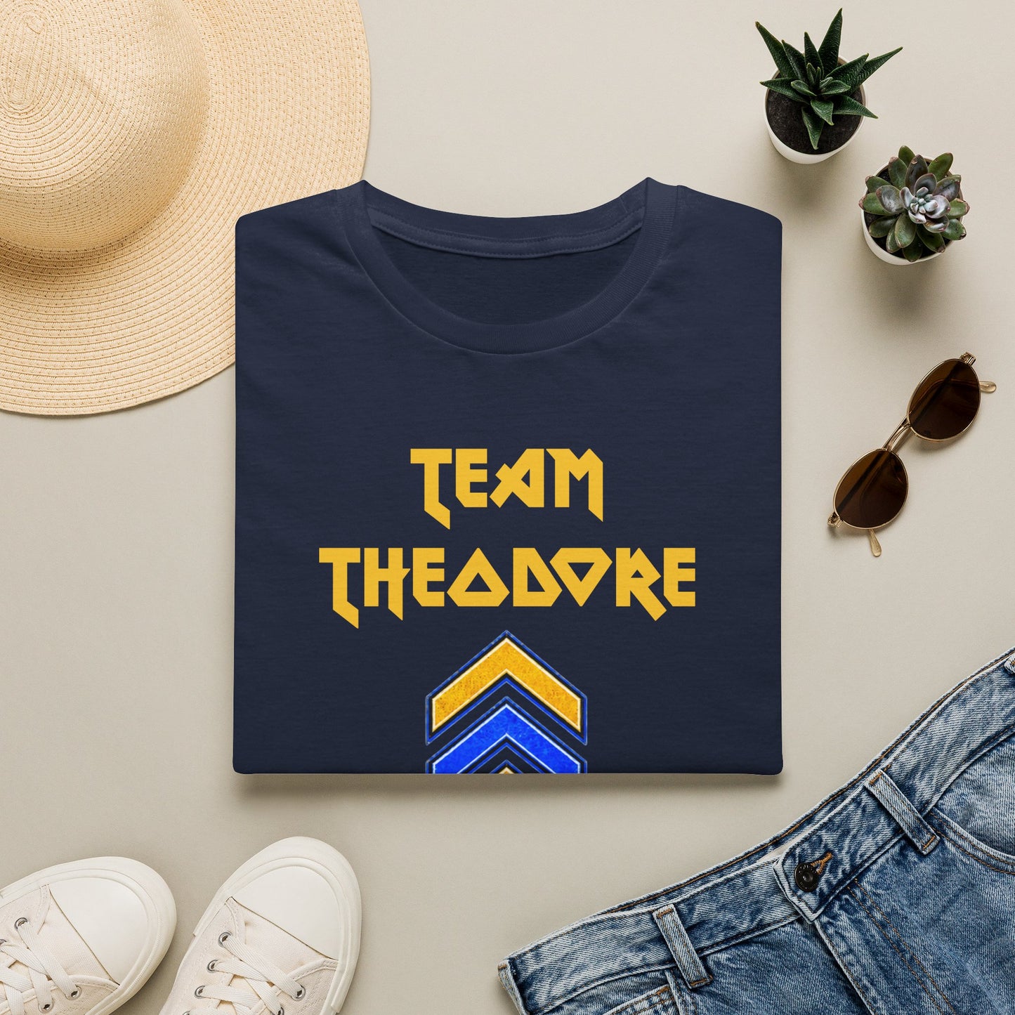 Personalized Down Syndrome Team Shirt – Custom Heavy Metal Team Tee