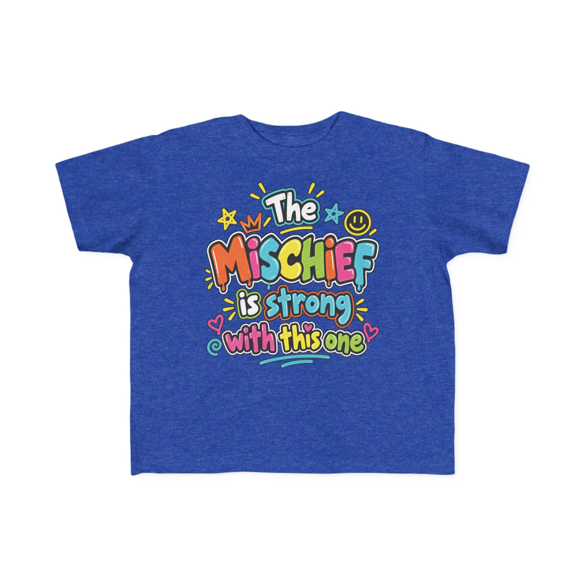 The Mischief Is Strong With This One Toddler Tee – Graffiti Kids Shirt