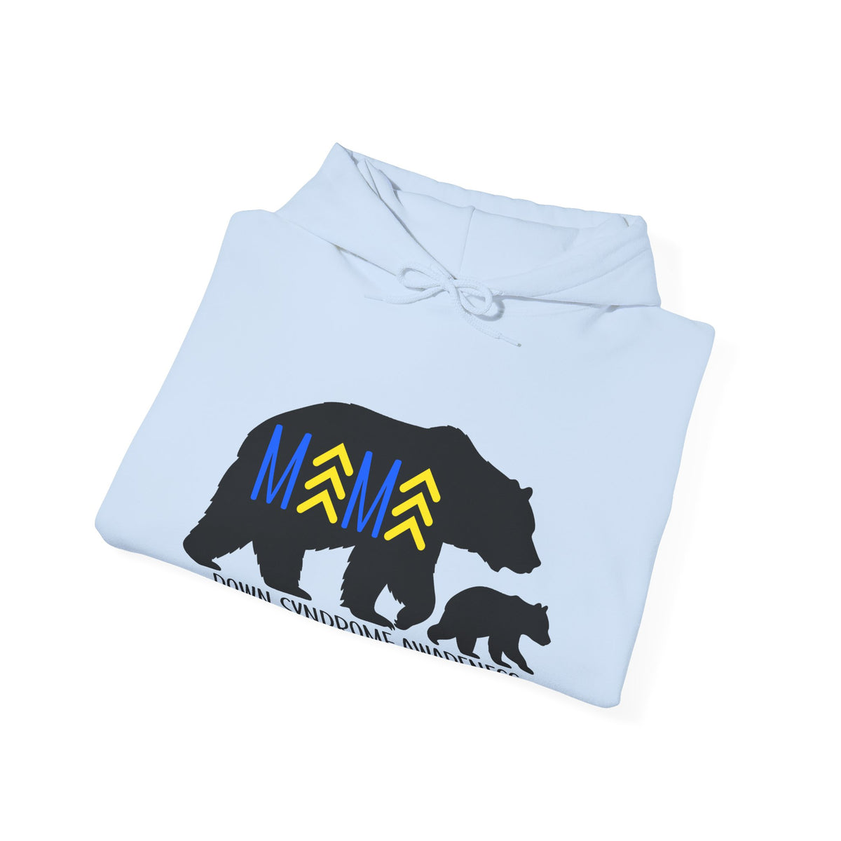 Mama Bear and Baby - Down Syndrome Awareness Hoodie