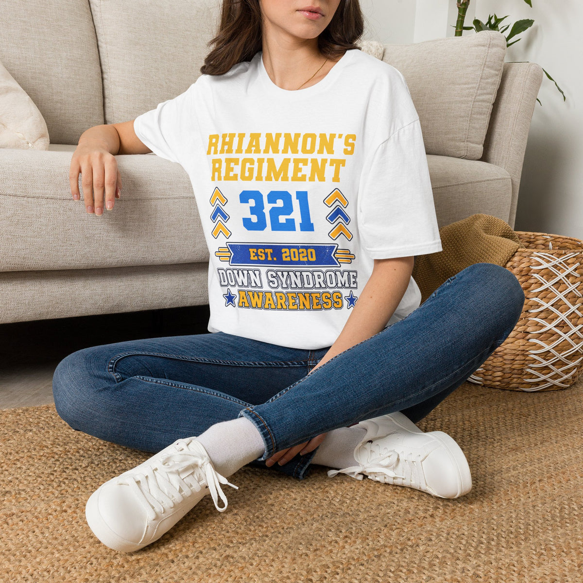 Personalized Down Syndrome Team Shirt – Custom Varsity Team Tee
