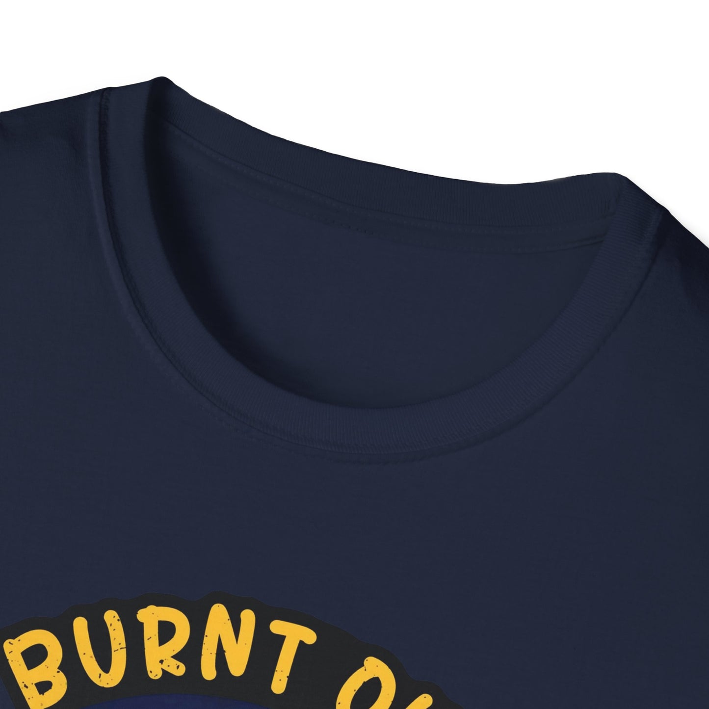 "Burnt Out But Optimistic" T-Shirt — Cute Retro Campfire Graphic Tee