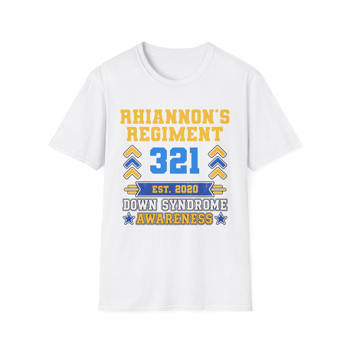Personalized Down Syndrome Team Shirt – Custom Varsity Team Tee