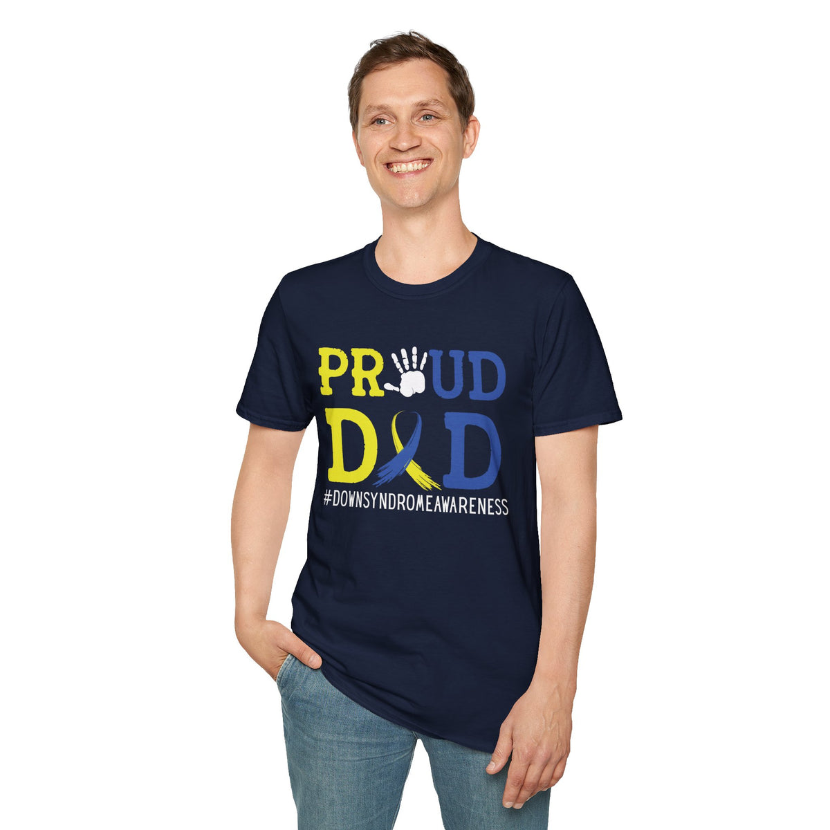 Proud Dad - Down Syndrome Awareness T-Shirt