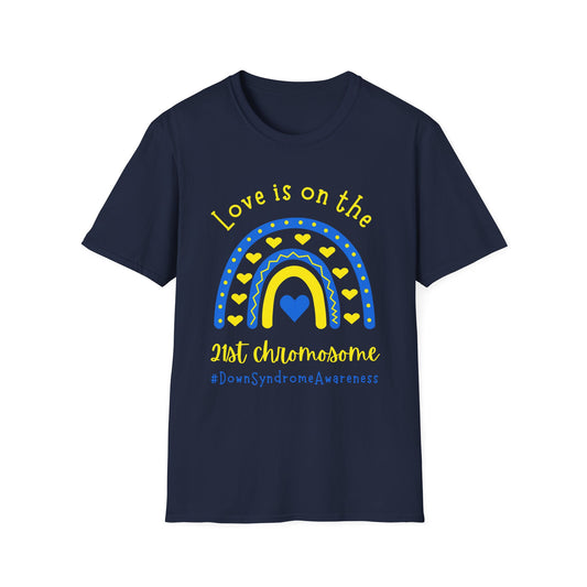 Love Is on the 21st Chromosome – Down Syndrome Awareness Tee