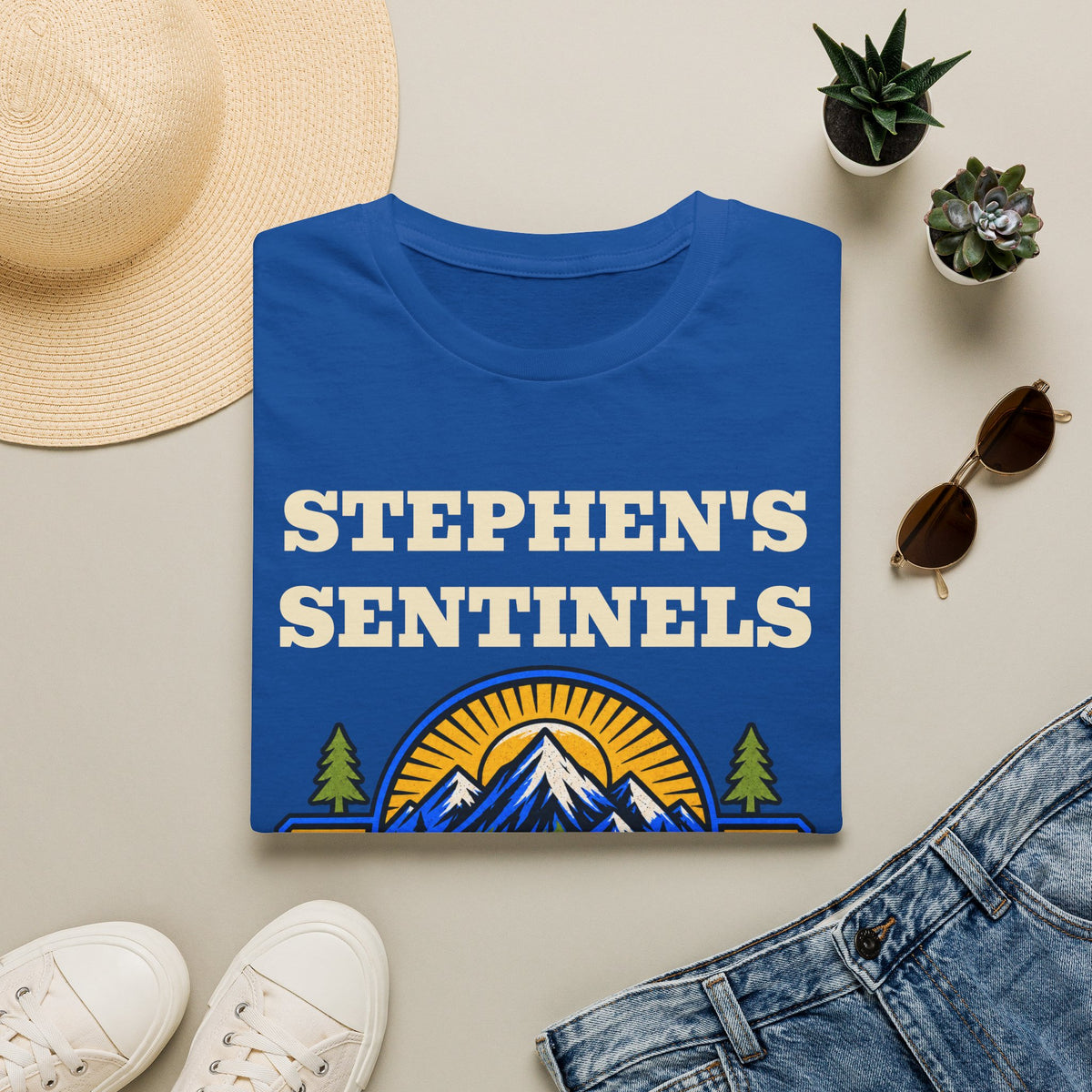 Personalized Down Syndrome Team Shirt – Custom Mountain Adventure Tee