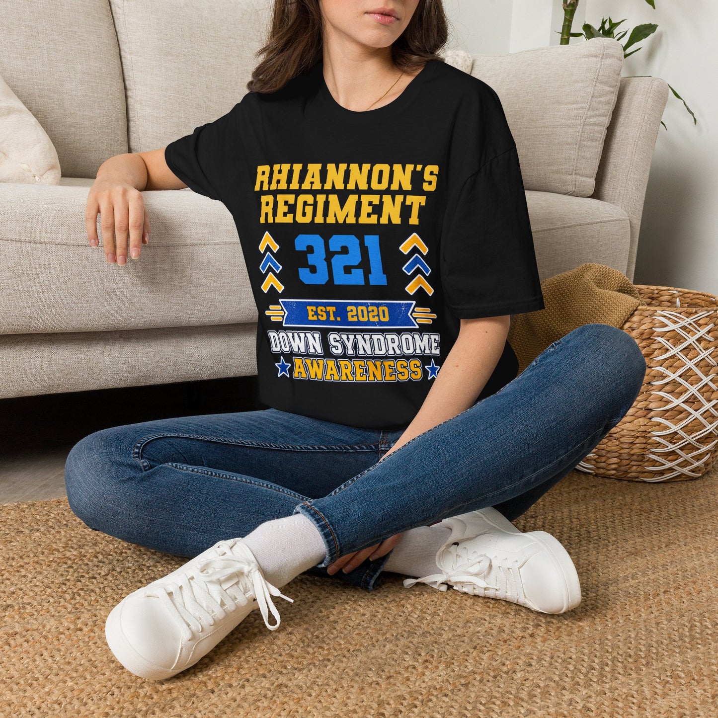 Personalized Down Syndrome Team Shirt – Custom Varsity Team Tee