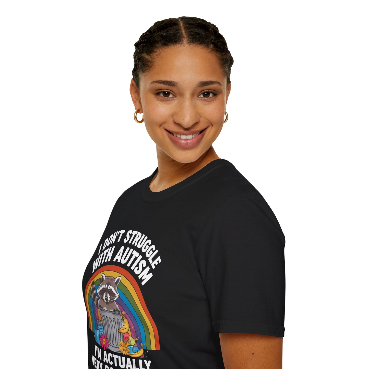 I Don't Struggle with Autism - Unisex Softstyle T-Shirt