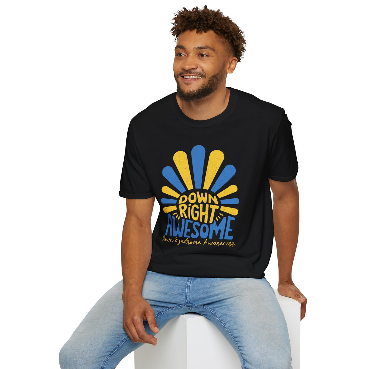 Down Right Awesome - Down Syndrome Awareness T-Shirt