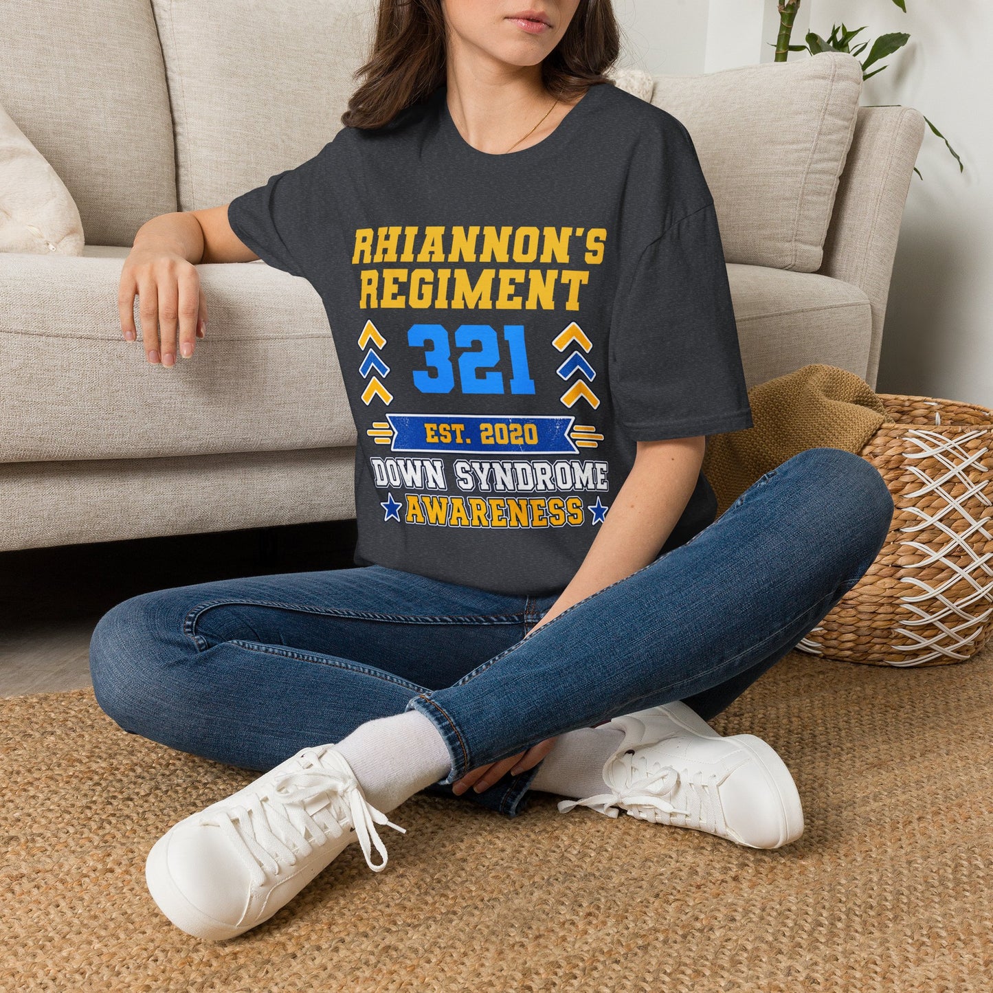Personalized Down Syndrome Team Shirt – Custom Varsity Team Tee