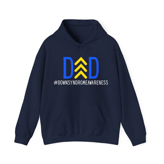 Down Syndrome Dad - Unisex Heavy Blend™ Hooded Sweatshirt