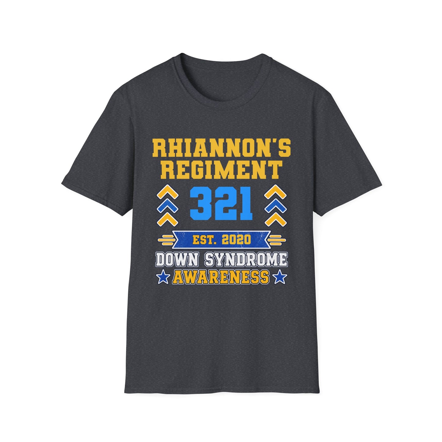 Personalized Down Syndrome Team Shirt – Custom Varsity Team Tee