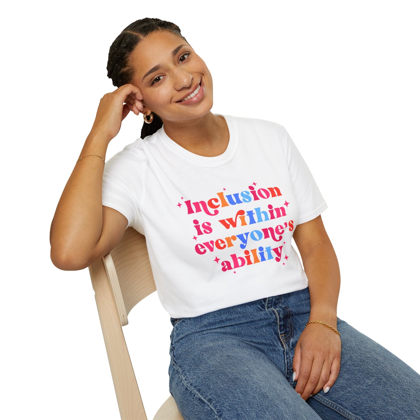 "Inclusion Is Within Everyone’s Ability" T-Shirt — Disability Awareness Tee