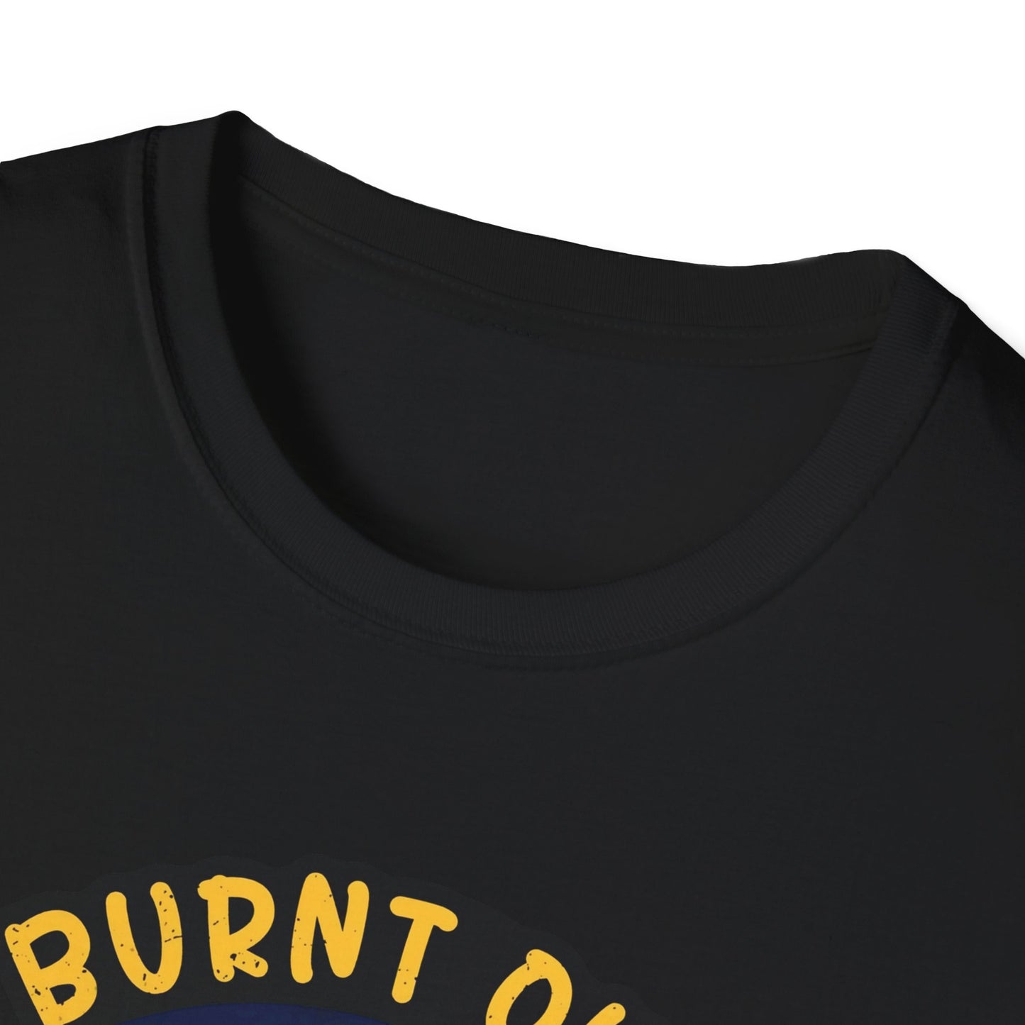 "Burnt Out But Optimistic" T-Shirt — Cute Retro Campfire Graphic Tee
