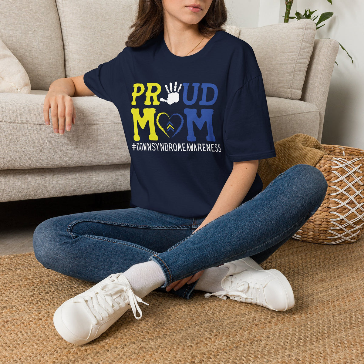 Proud Mom - Down Syndrome Awareness T-Shirt
