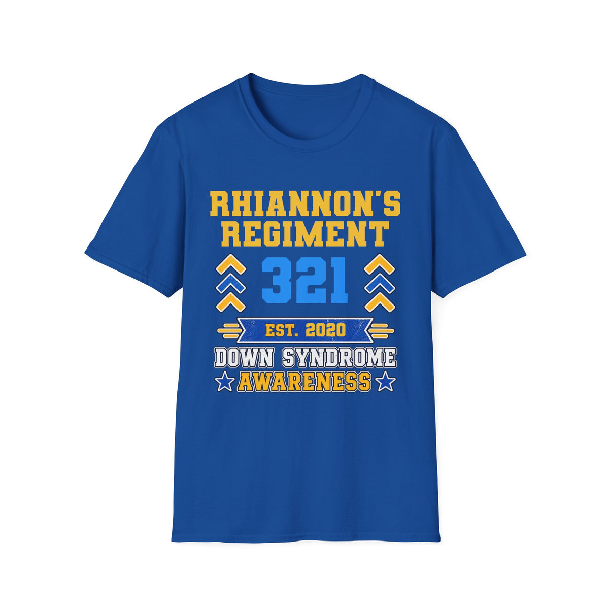 Personalized Down Syndrome Team Shirt – Custom Varsity Team Tee