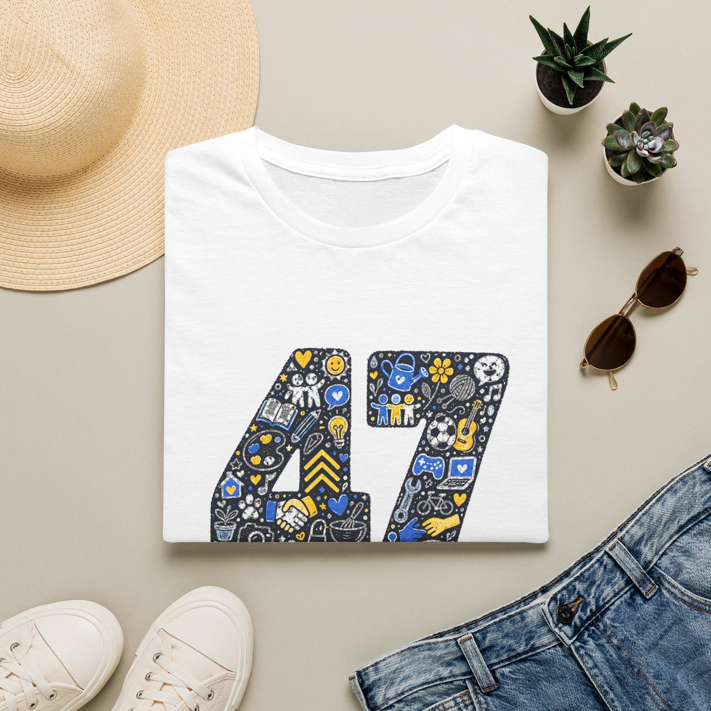 Down Syndrome Awareness Shirt – 47 Chromosomes, A Million Ways Tee