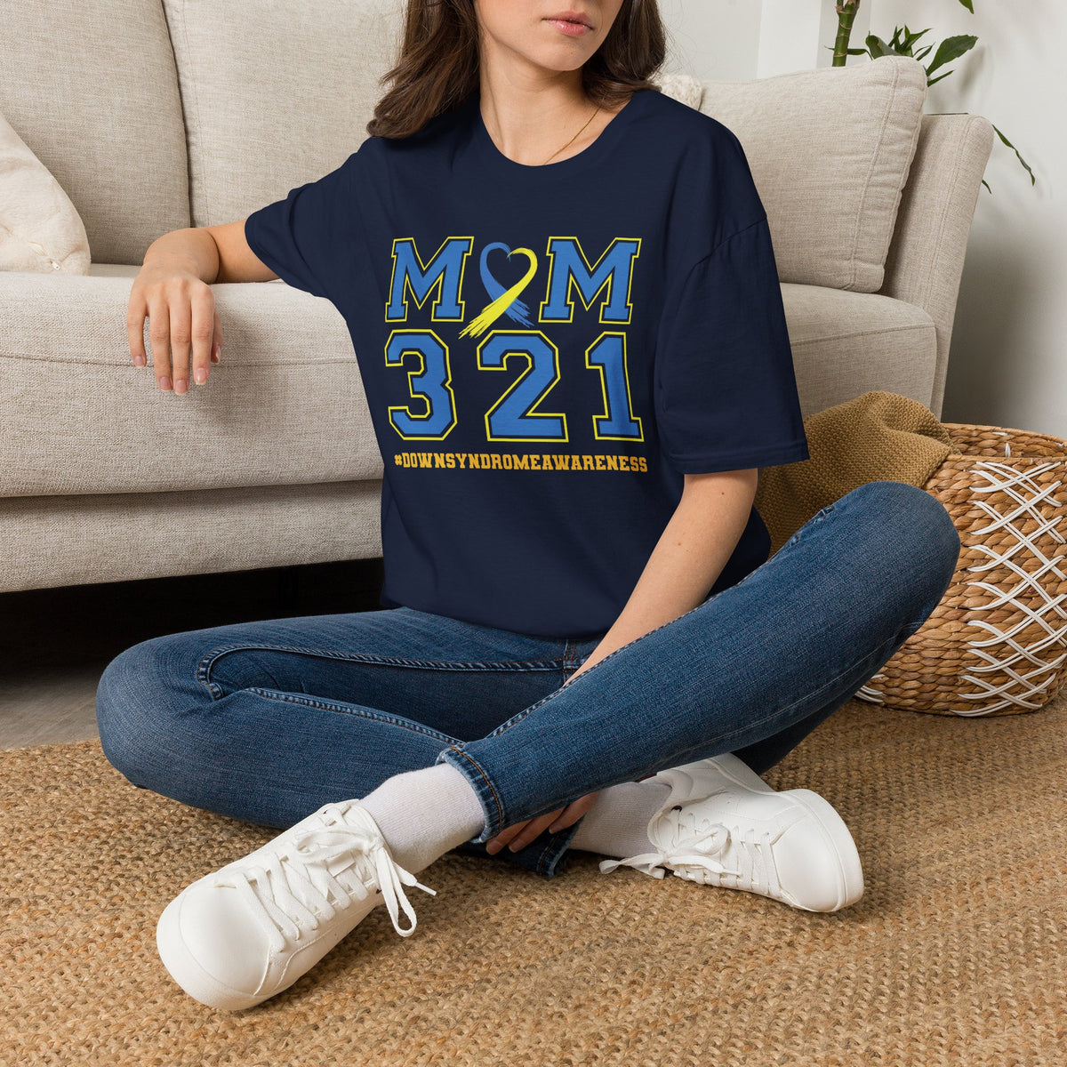 Mom 321 - Down Syndrome Awareness T-Shirt