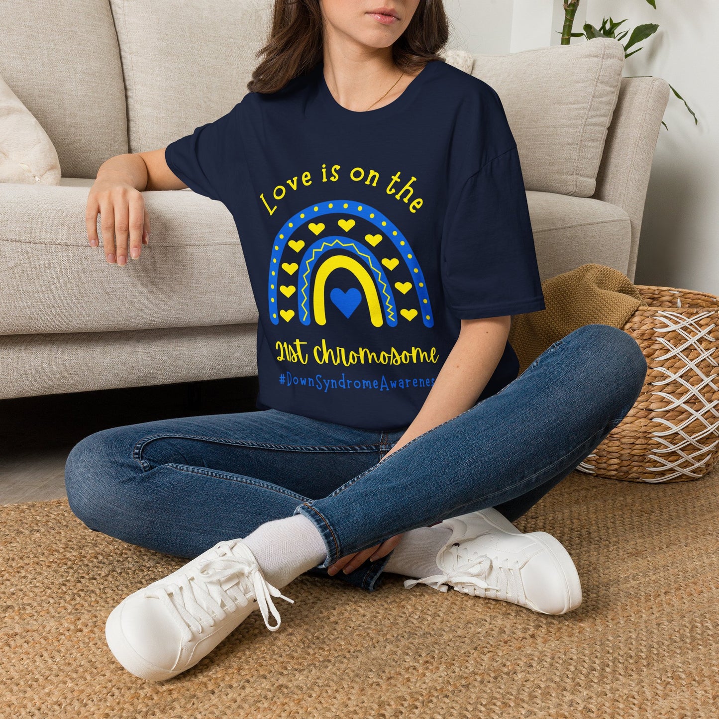 Love Is on the 21st Chromosome – Down Syndrome Awareness Tee
