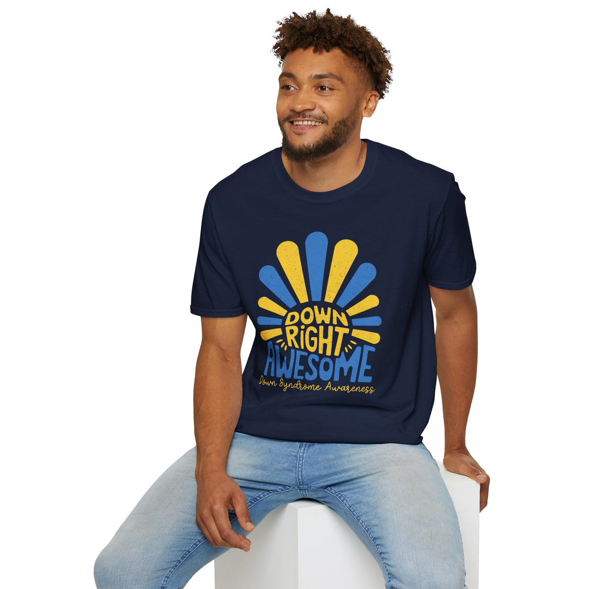 Down Right Awesome - Down Syndrome Awareness T-Shirt