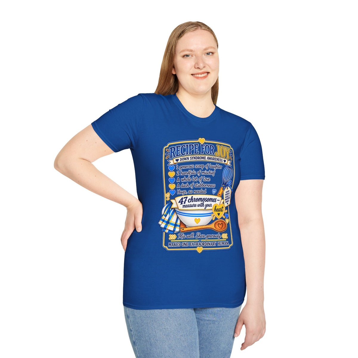 Recipe for Joy Down Syndrome Awareness Shirt