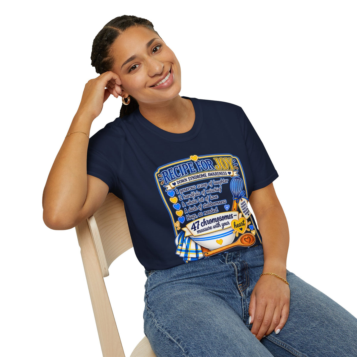 Recipe for Joy Down Syndrome Awareness Shirt