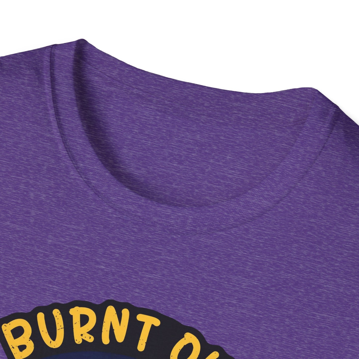 "Burnt Out But Optimistic" T-Shirt — Cute Retro Campfire Graphic Tee