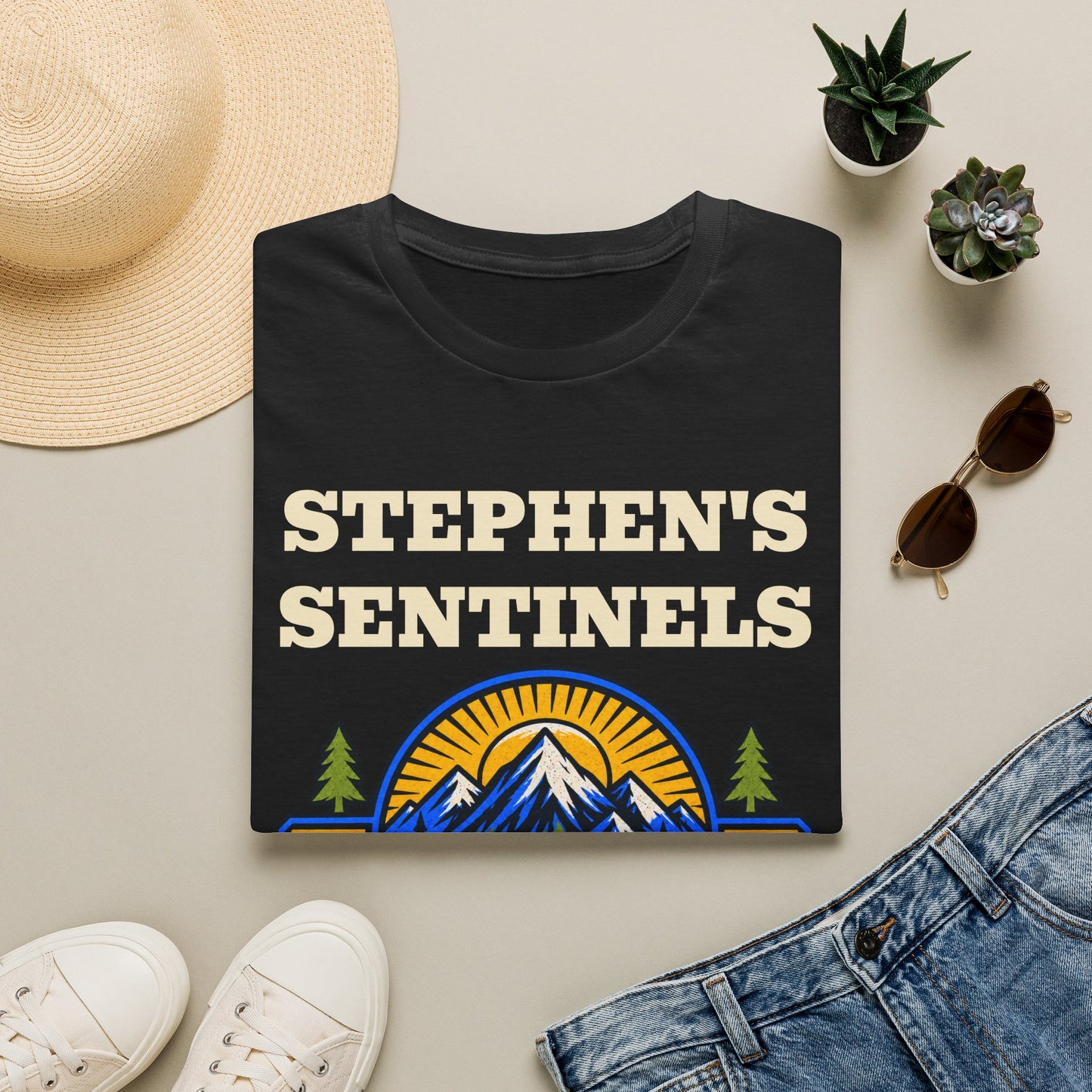 Personalized Down Syndrome Team Shirt – Custom Mountain Adventure Tee