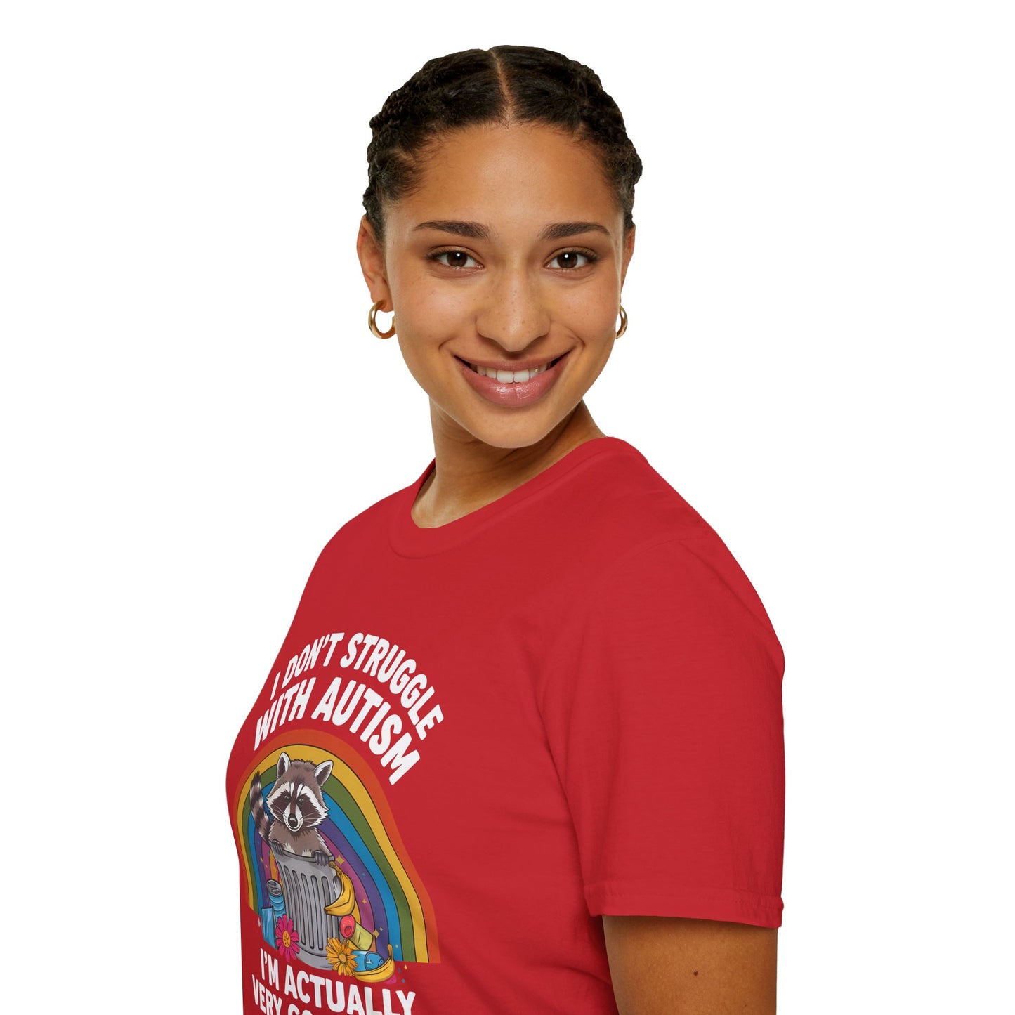 I Don't Struggle with Autism - Unisex Softstyle T-Shirt