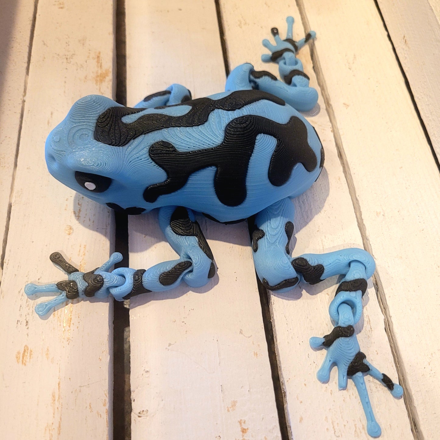Glow-in-the-Dark Frog – Articulated 3D Printed Fidget