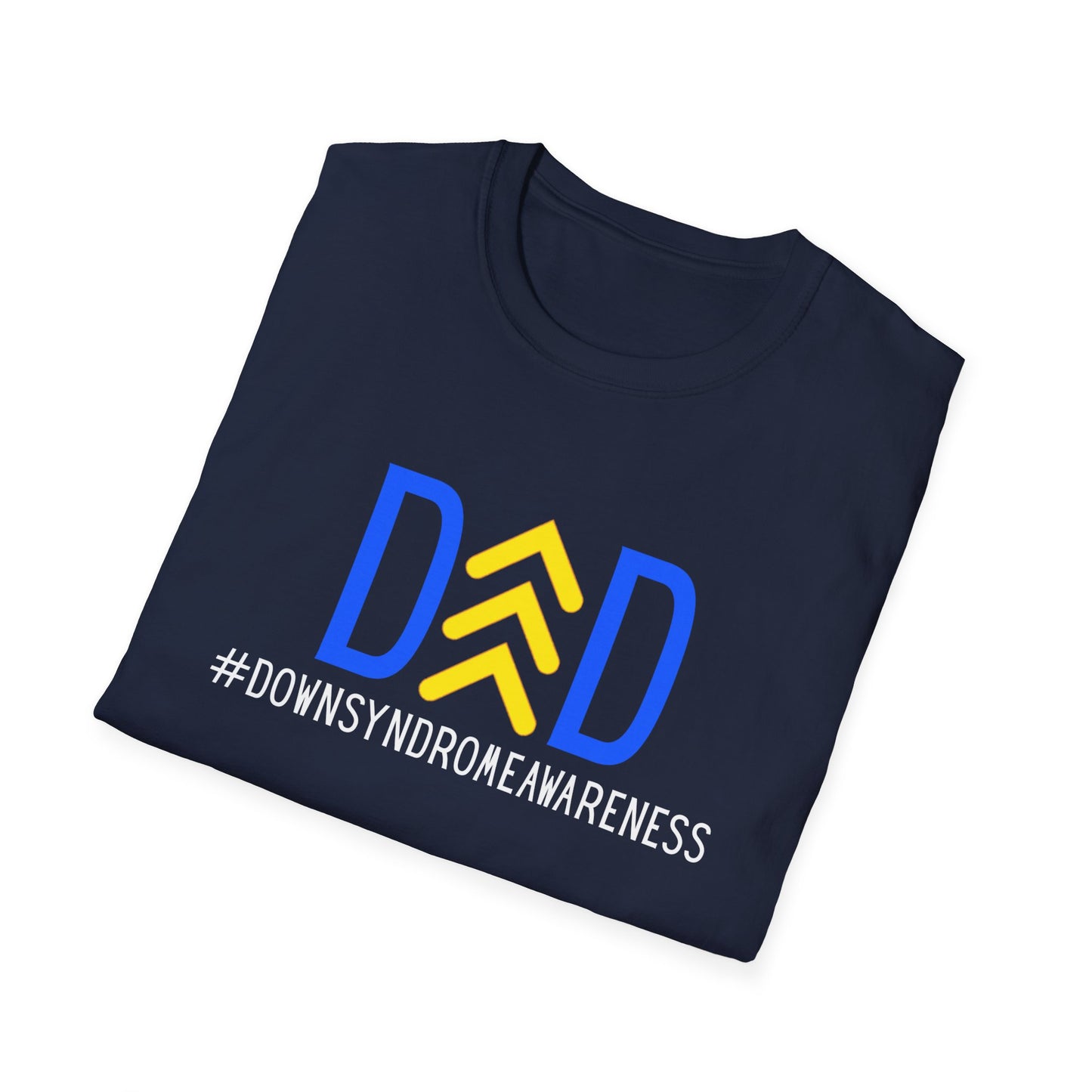 Down Syndrome Dad - Unisex Softstyle T-Shirt