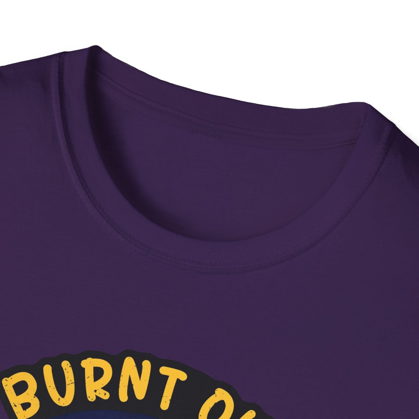 "Burnt Out But Optimistic" T-Shirt — Cute Retro Campfire Graphic Tee