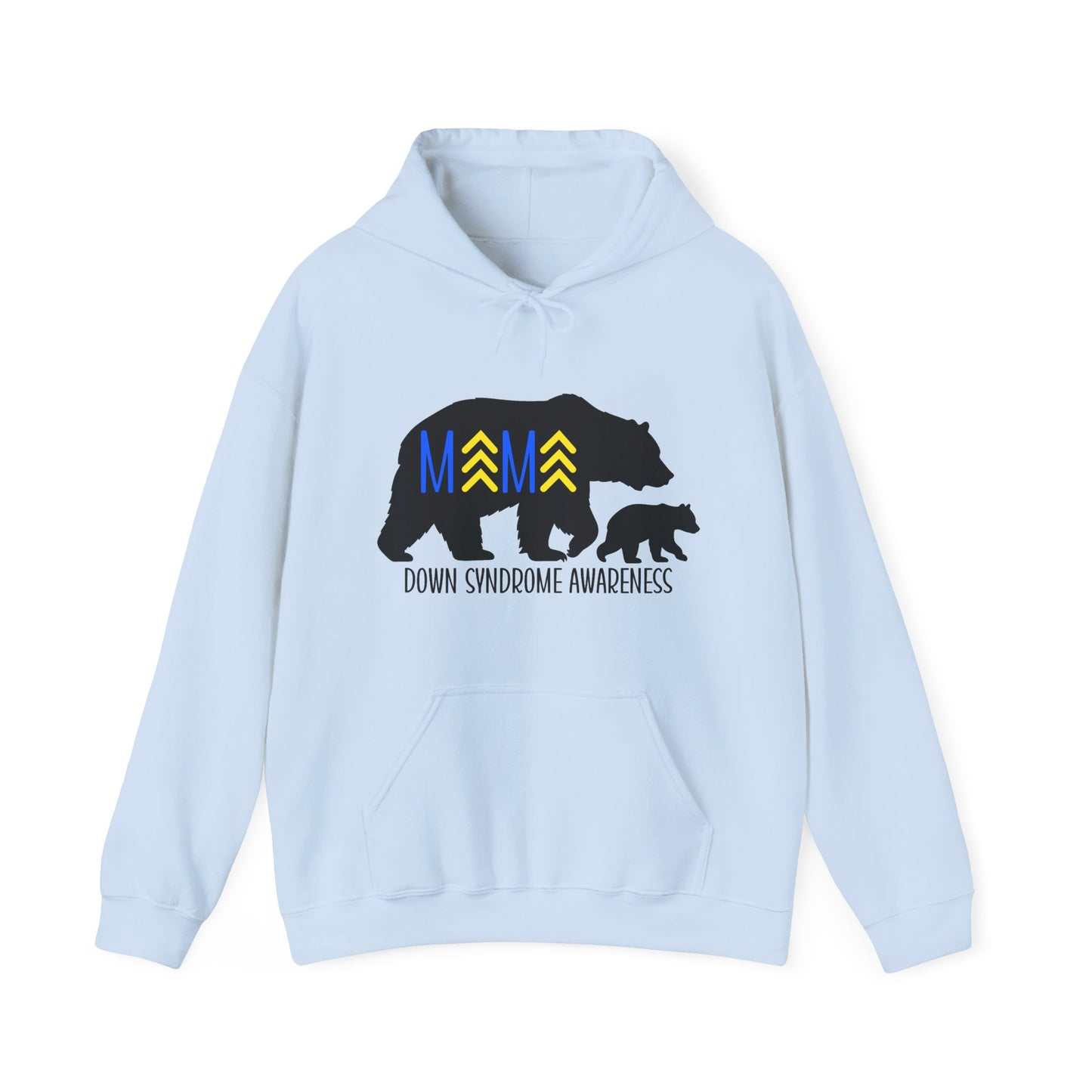 Mama Bear and Baby - Down Syndrome Awareness Hoodie