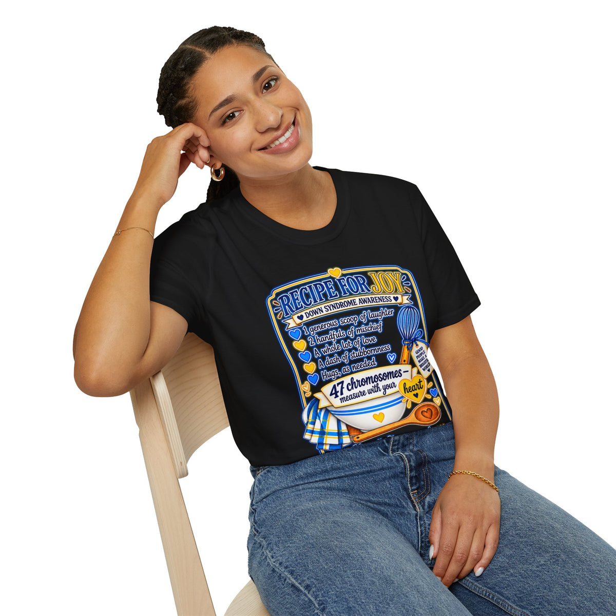 Recipe for Joy Down Syndrome Awareness Shirt