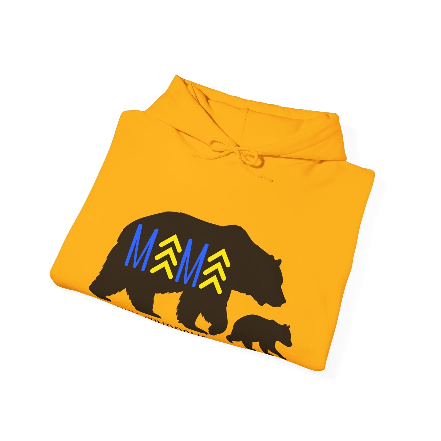 Down Syndrome Mama Bear - Unisex Heavy Blend™ Hooded Sweatshirt
