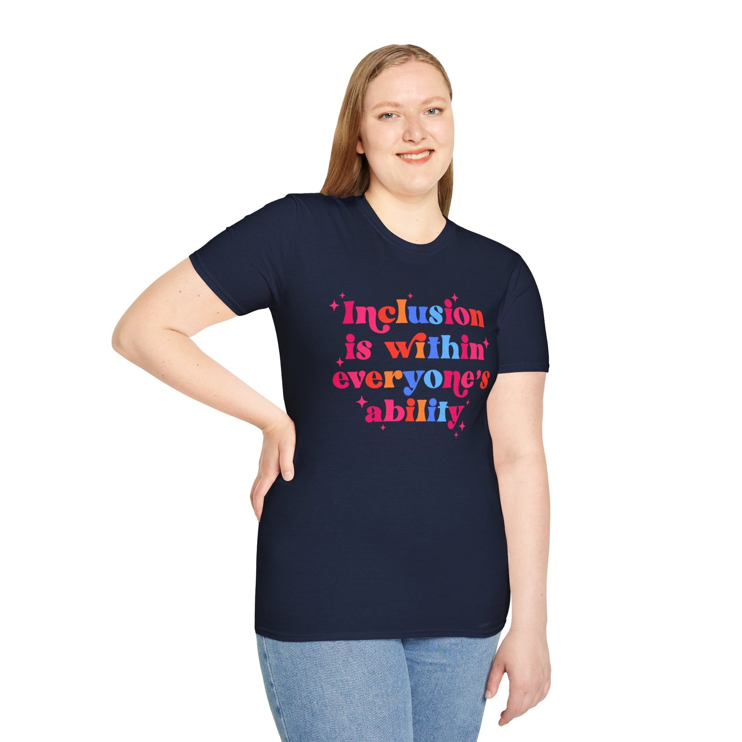 "Inclusion Is Within Everyone’s Ability" T-Shirt — Disability Awareness Tee