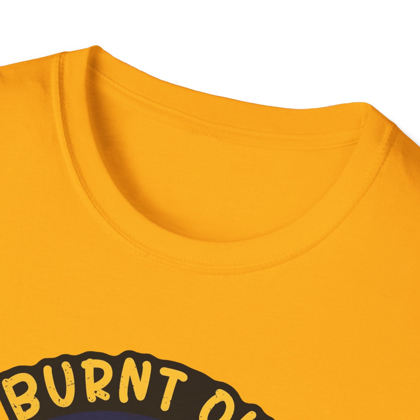 "Burnt Out But Optimistic" T-Shirt — Cute Retro Campfire Graphic Tee