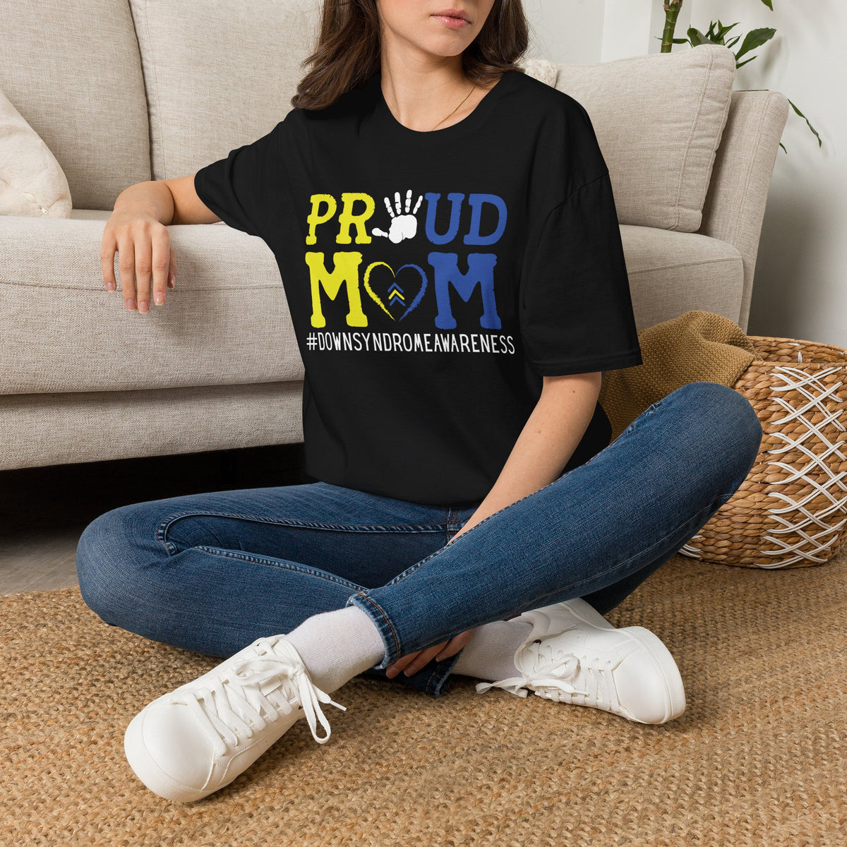 Proud Mom - Down Syndrome Awareness T-Shirt