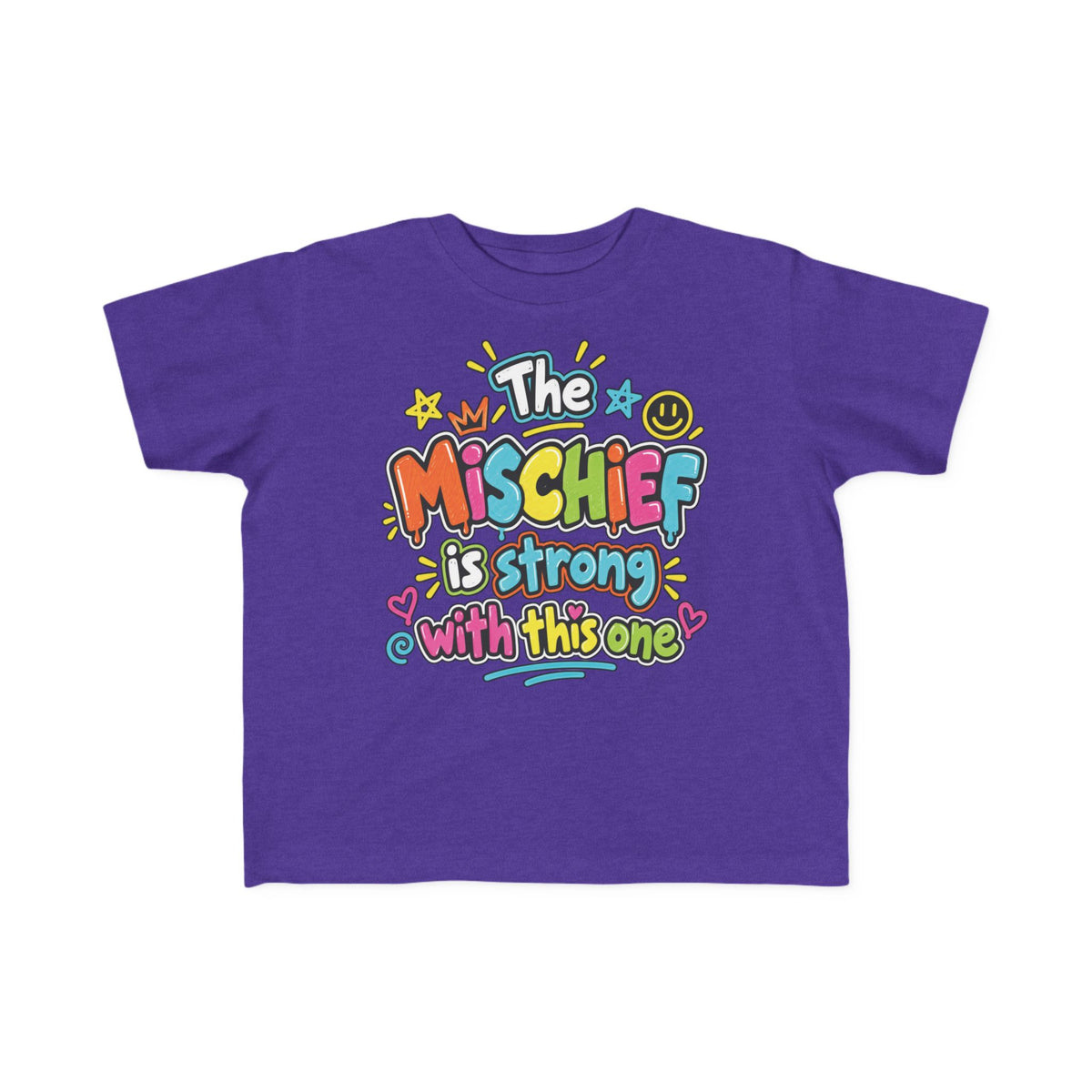 The Mischief Is Strong With This One Toddler Tee – Graffiti Kids Shirt