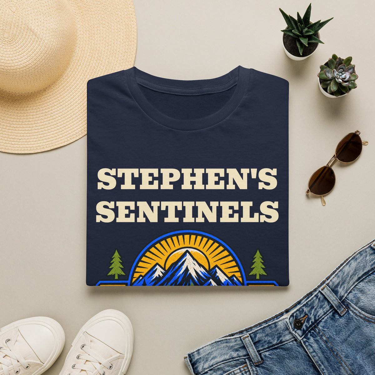 Personalized Down Syndrome Team Shirt – Custom Mountain Adventure Tee