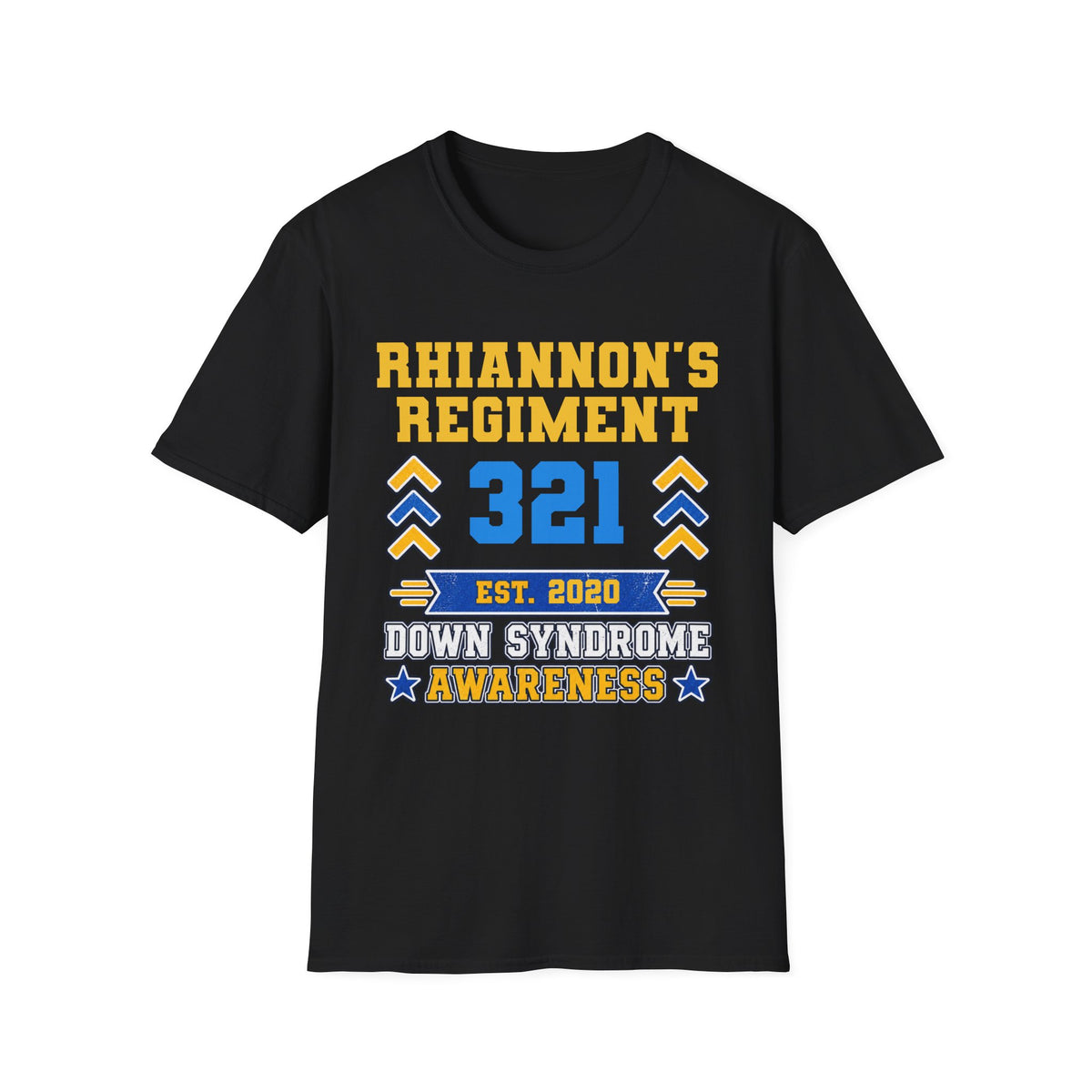 Personalized Down Syndrome Team Shirt – Custom Varsity Team Tee