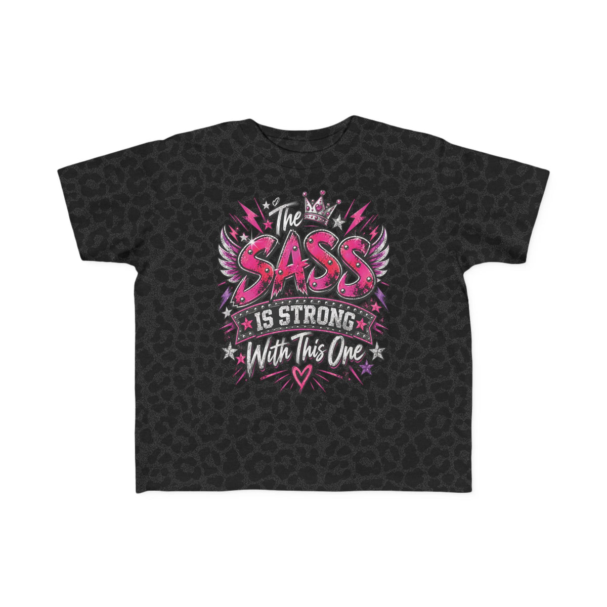 The Sass Is Strong With This One Toddler Tee – Rocker Kids Shirt