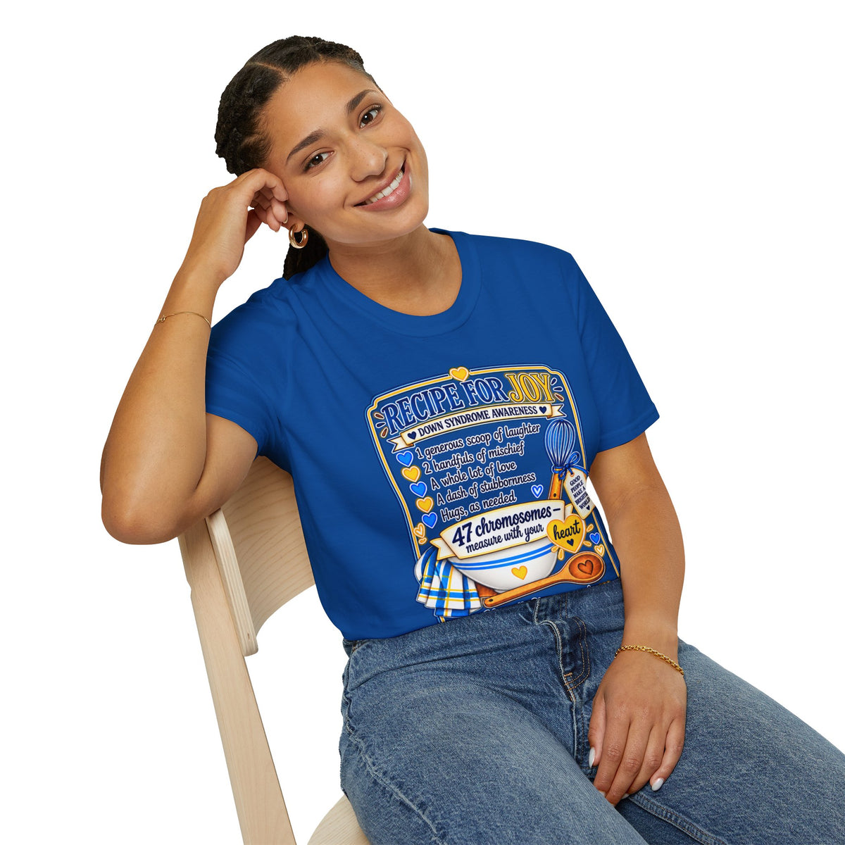 Recipe for Joy Down Syndrome Awareness Shirt