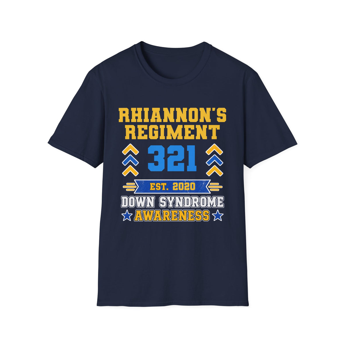 Personalized Down Syndrome Team Shirt – Custom Varsity Team Tee